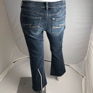 Silver jeans Aiko blue medium wash denim 29